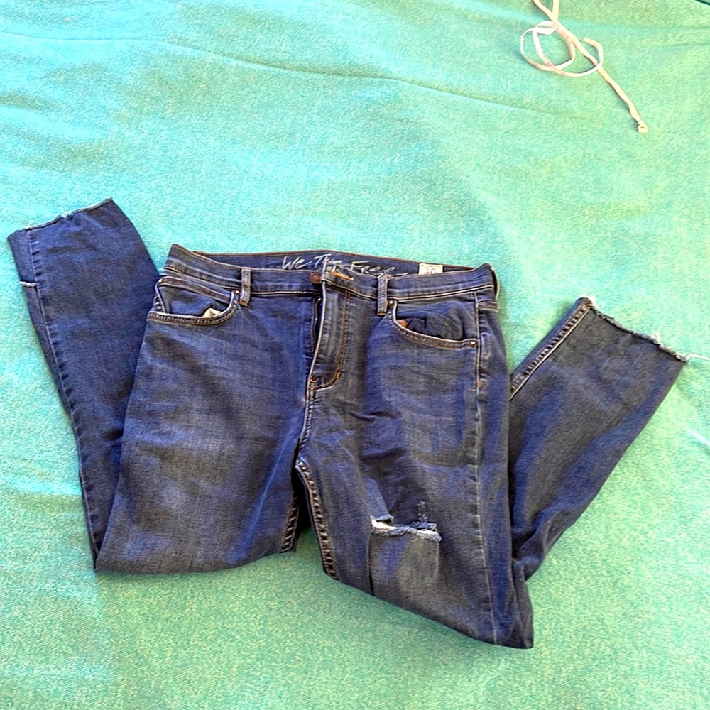 We The Free 30 inch waist distressed jeans